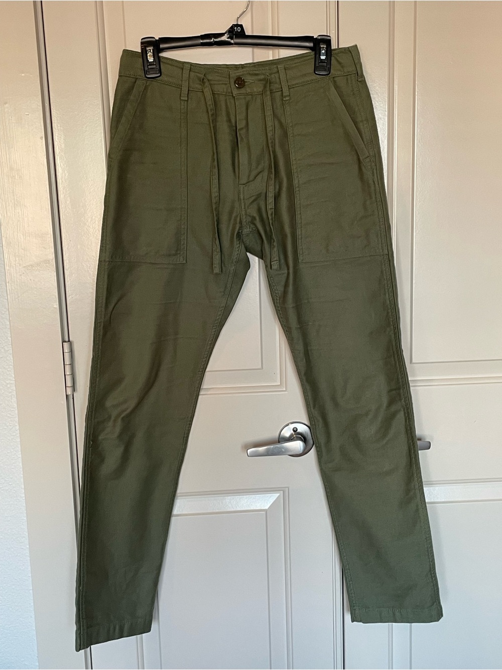 Men's Levi’s Olive Green twill battalion pants 29x32